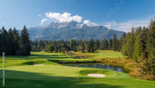 Stunning views at the golf ...
