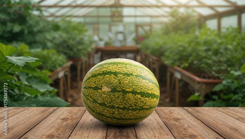 Vibrant Green Cantaloupe Gr...