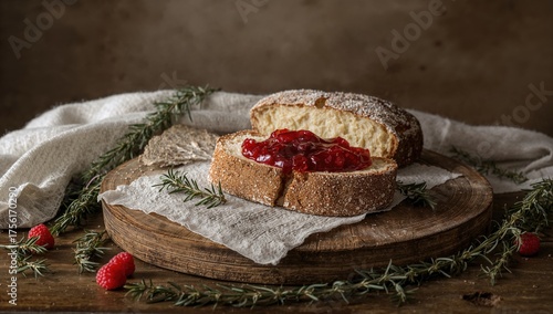 Rustic potato and rosemary ...