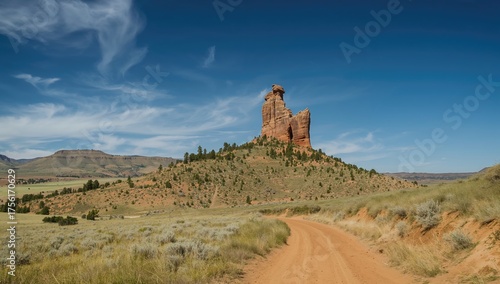 Historic Trail featuring Ch...