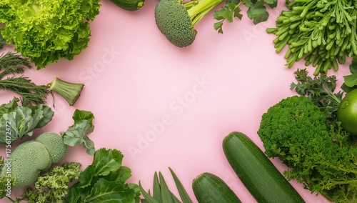 Bright Green Veggies Agains...