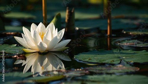 White Lotus Flower Opening ...