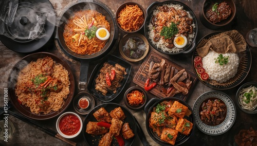 Assortment of traditional K...