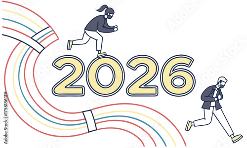 Happy New Year 2026: Run into a Colorful Future with Joy and Excitement | 2026 New Year Celebration Ideas