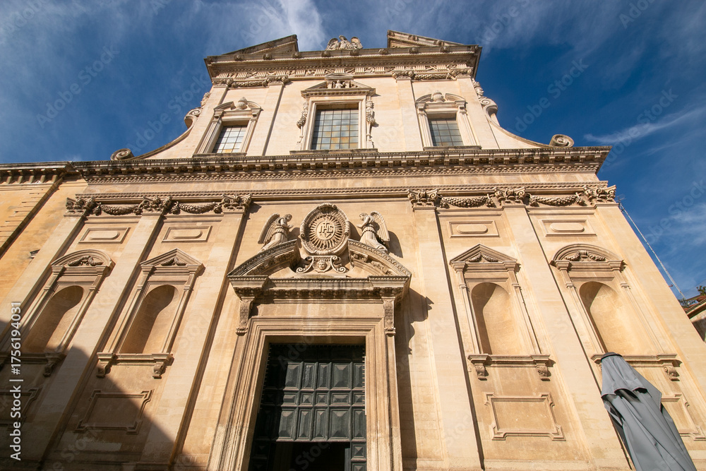 Obraz premium lecce, a city in Puglia famous for its Baroque monuments and historic center