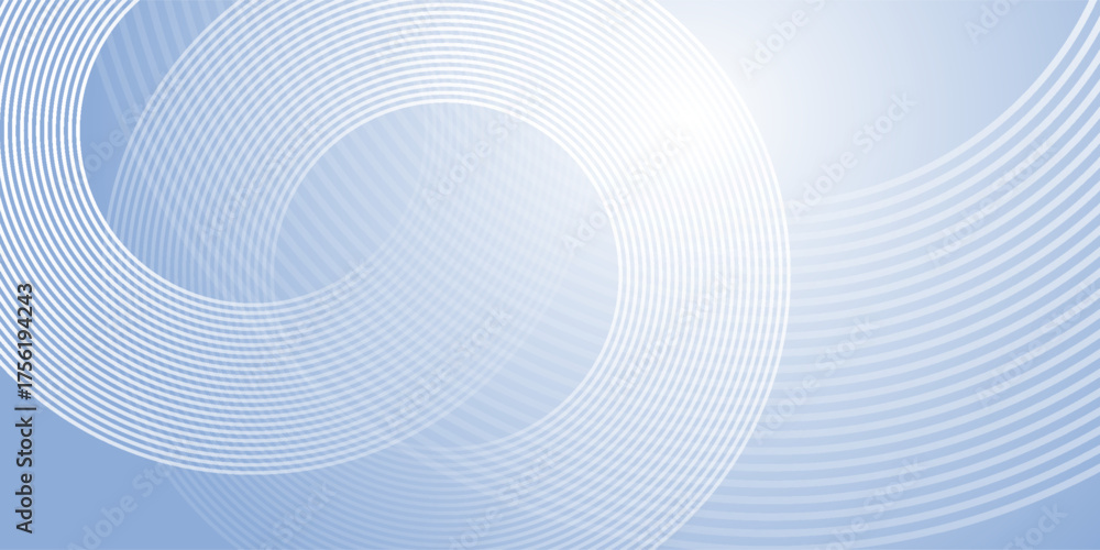 Naklejka premium Abstract blue modern background with circle elements. Digital technology concept. modern eps10