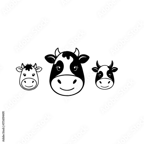 funny cow cartoon