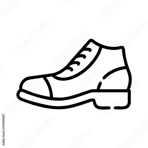 A stylish leather boot, perfect for any occasion