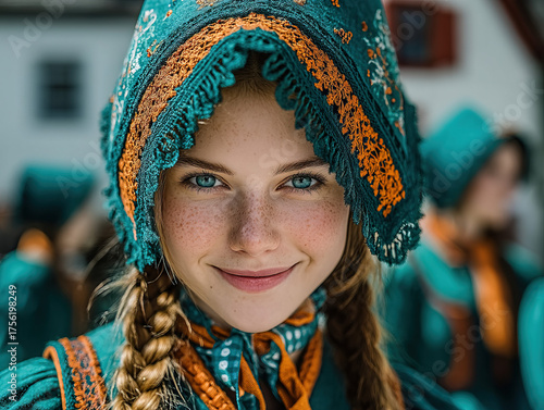 Traditional Tyrolean folk c...