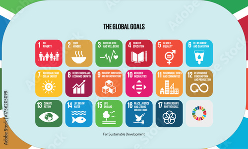 SDG 17 GOALS ICON