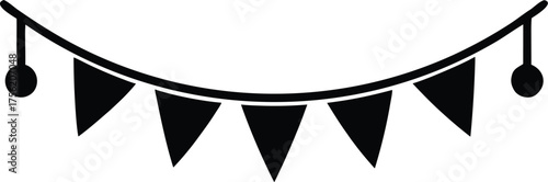 Garland Toran Vector Icon