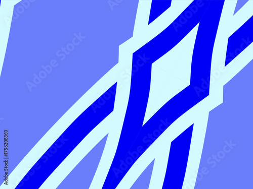 colourful simple anda modern batik line art 