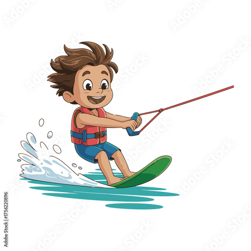 man riding a scooter