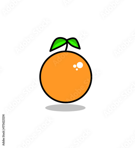 Fresh Orange Vector Illustration