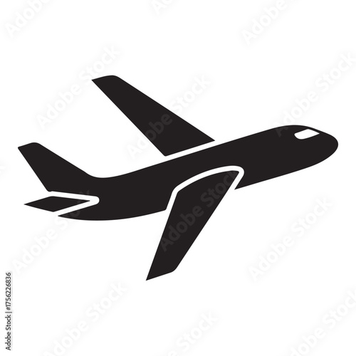 Airplane Icon – Minimal Flight Symbol