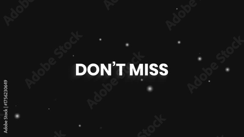 Wallpaper Mural Don’t Miss Clean Elegant Text Reveal Animation 4K – Limited-Time Offer Promo Video Torontodigital.ca