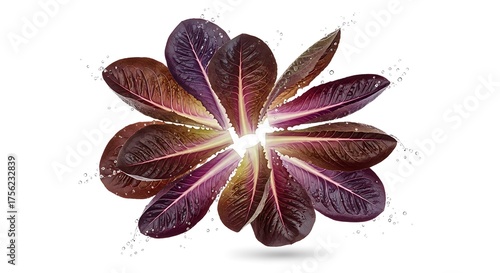 Radiant Red Romaine A Vibrant Burst of Freshness and Health