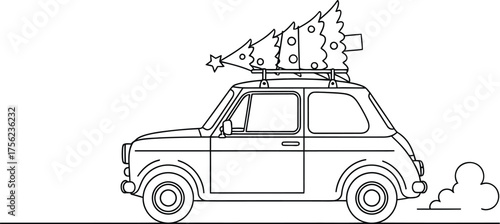 vector illustration of a car