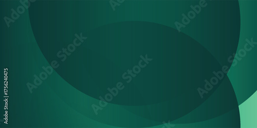PrintAbstract green color background. Dynamic shapes composition. Vector illustration