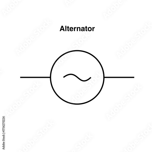 Alternator symbol