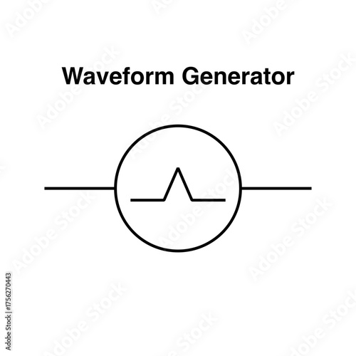 Waveform Generator. symbol