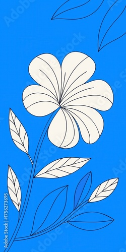 vector illustration of a flower