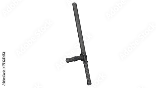 Obraz na plátně 3d rendering police baton