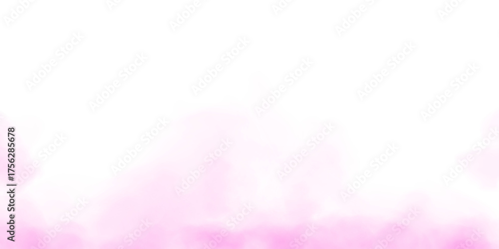 Fotografie Realistic Pink Smoke and Mist PNG with Transparent Background, Explosion Dust Ef