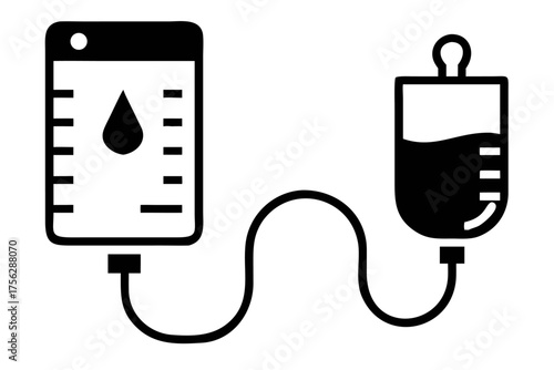 Iv drip, medical treatment and healthcare concept
