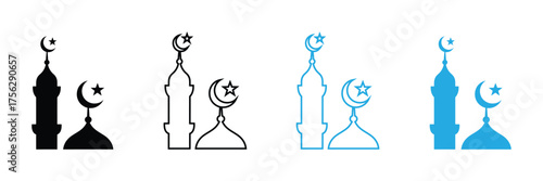 Celebrate faith with this elegant design! Perfect for Ramadan, Eid, or any Islamic project, it brings a modern, spiritual feel to your creative work.