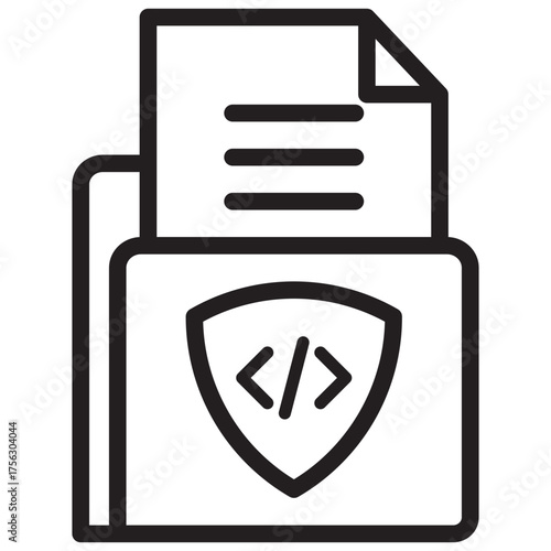 Folder Outline Icon