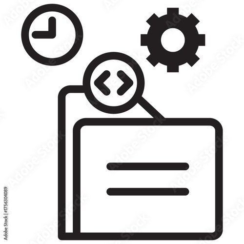 Folder Outline Icon