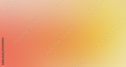Warm Peach Yellow Gradient Background with Noise