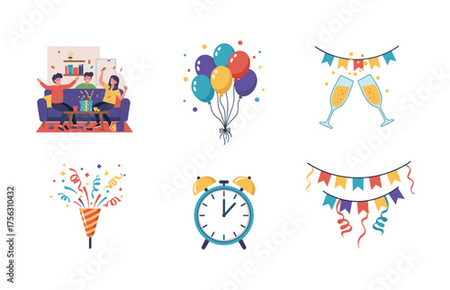 Celebration and party essentials for event planning and festivities