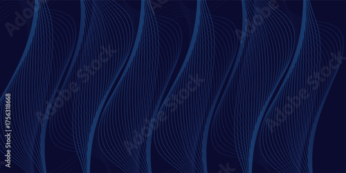 Premium background design with diagonal dark blue lines pattern. Vector horizontal template for digital luxury business banner. vector illustration