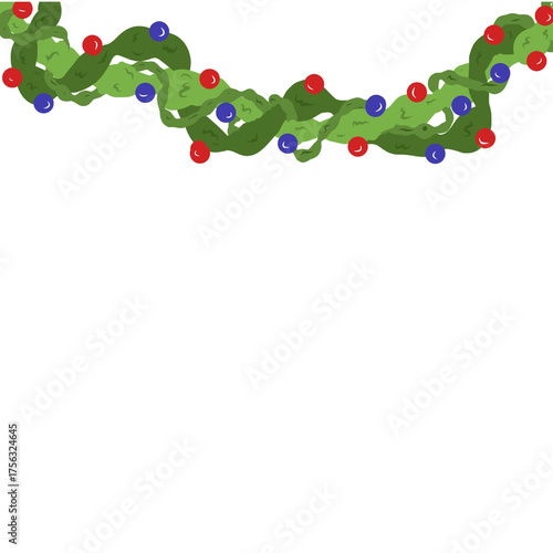 christmas holly border