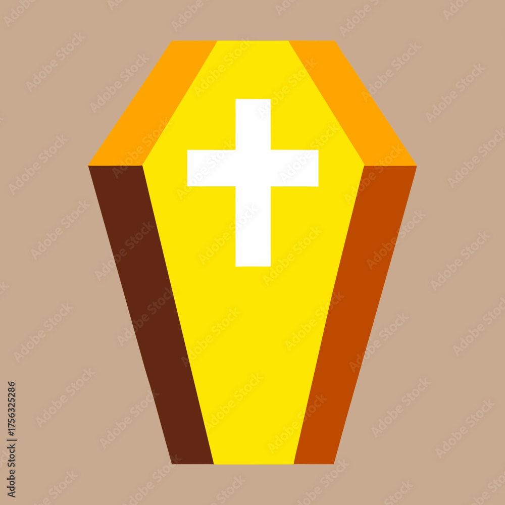 Obraz premium vector illustration of a cross