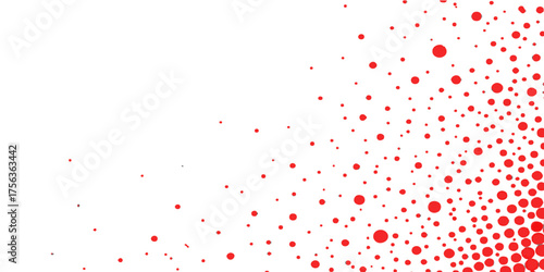 A bold red paint splash backdrop, perfect for a grunge heart or love-themed design illustration, featuring drops and texture