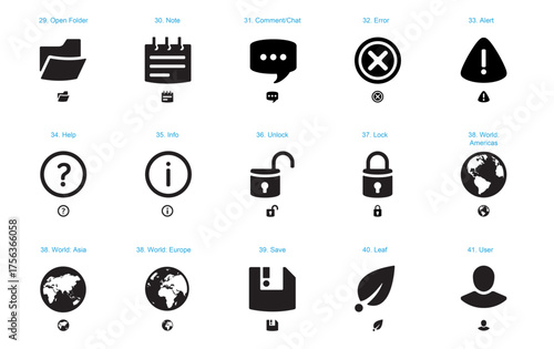 Web icon Business, finance, shopping, logistics, medical, health, people, teamwork, contact us, arrows, electronics, social media, education, management, creativity, ui