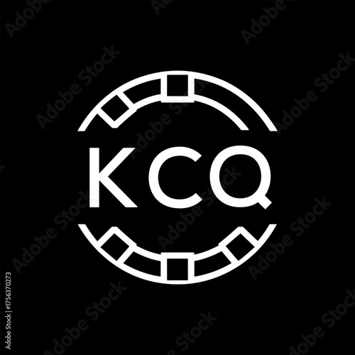 Clean Line Art Monogram Emblem for Brands, KCQ Later Logo, Unique Letter  Logo with Circular Motif, 

KCQ logo, minimalist, KCQ modern, circle, KCQ monogram, letter KCQ mark, KCQ  geometric, KCQ abstr