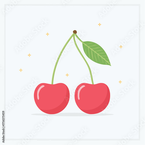 Hintergrund Kirschen