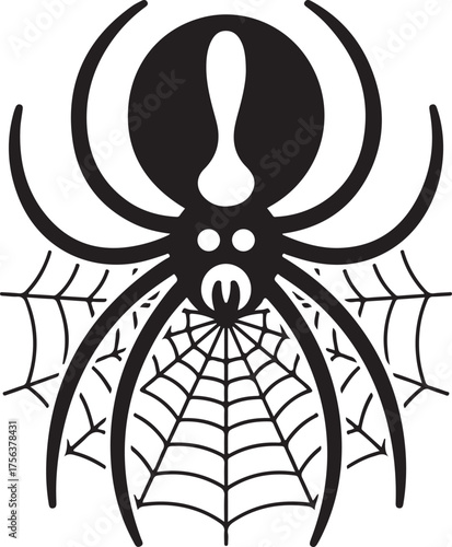 Grim Reaper with Scythe – Dark Death Skeleton in Hooded Robe Illustration