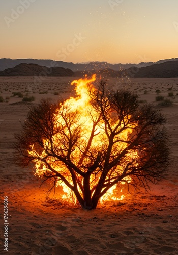 Burning sarsa, catching fire, bible