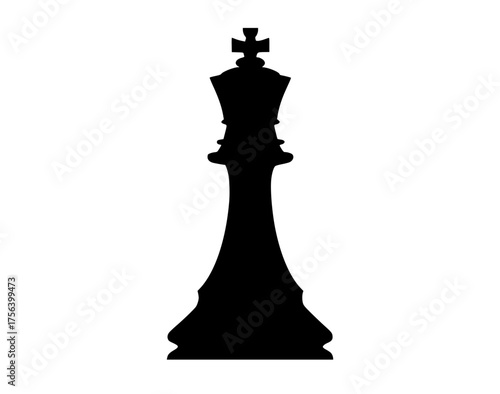 a black silhouette of a chess piece on a transparent backgroundblack, chess, chessboard, king, profile, queen 
