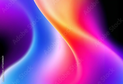 waves colorful background
