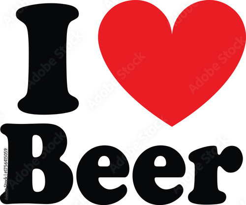 I Beer Funny t-shirt Design 