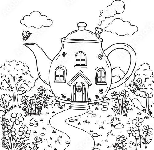 Farm animals coloring page kids fun cow goat chicken barn yard fun