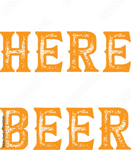 I'm Just Here For The Beer