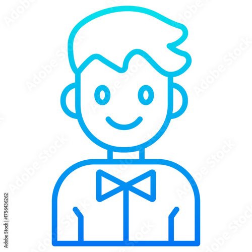 student blue icon