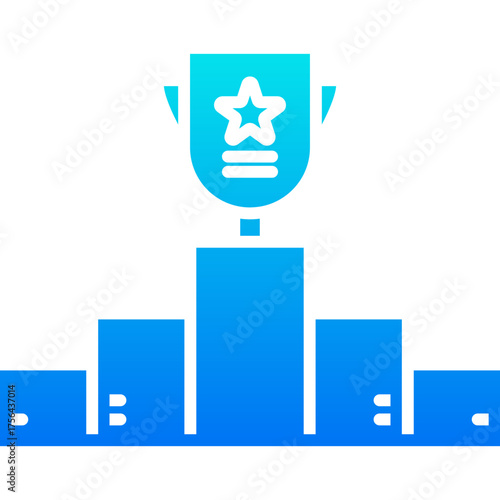 success blue icon